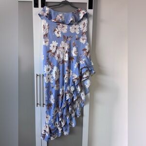 Abercrombie & Fitch Blue Floral Maxi Dress
